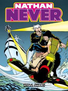Nathan Never 4 Wyspa śmierci. Autor: Bepi Vigna. Multiszop.pl Okładka książki Nathan Never 4 Wyspa śmierci