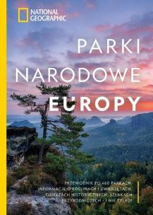 Okładka książki National Geographic. Parki narodowe Europy