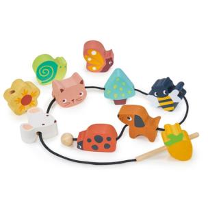 Nawlekanka drewniana. Wydawca: Mentari. Multiszop.pl Opakowanie Nawlekanka drewniana