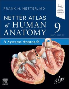 Okładka książki Netter Atlas of Human Anatomy . A Systems Approach