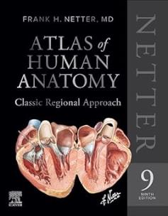Okładka książki Netter Atlas of Human Anatomy. Classic Regional Approach