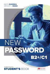 New Password B2+/C1 SB + online. Autor: Marta Rosińska, Gregory J.Manin. Multiszop.pl Okładka książki New Password B2+/C1 SB + online