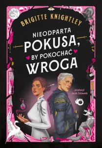 Nieodparta pokusa, by pokochać wroga. Autor: Brigitte Knightley. Multiszop.pl Okładka książki Nieodparta pokusa, by pokochać wroga