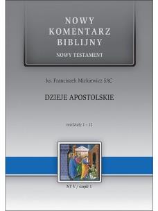 Okładka książki NKB Dzieje Apostolskie rozdziały 1-12