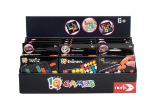 Opakowanie Noris IQ gry podróżne 3 rodzaje mix
