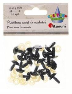 Opakowanie Nosy do maskotek plastikowe trójkątne 20szt