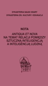 Nota Antiqua et vova na temat relacji pomiędzy... Autor: Dykasteria Nauki I Wiary. Multiszop.pl Okładka książki Nota Antiqua et vova na temat relacji pomiędzy..