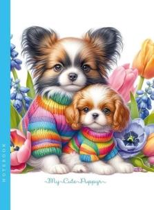 Opakowanie Notatnik 143x200 64K kratka Pieski