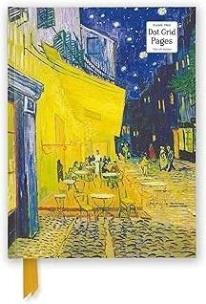 Opakowanie Notatnik A5 kropki TW Taras kawiarni w nocy