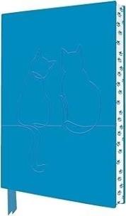 Opakowanie Notatnik A5 linia BR Dwa szczęśliwe koty