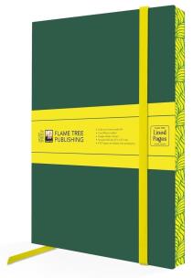 Opakowanie Notatnik A5 linia BR Racing Green & Neon Yellow