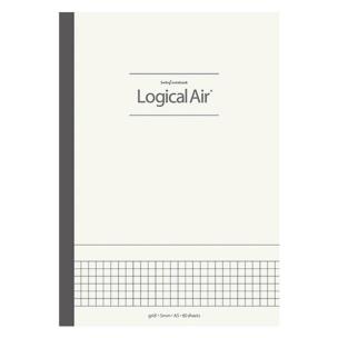 Opakowanie Notatnik A5 Logical Air w kratkę kremowy
