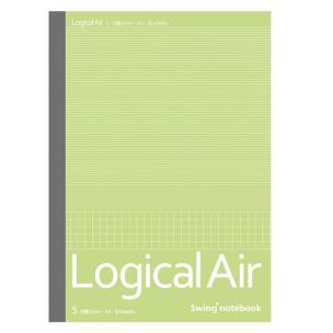 Opakowanie Notatnik A5 Logical Air w kratkę zielony