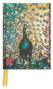 Opakowanie Notatnik A6 linia TW Paw - witraż Louis Comfort