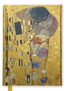 Notatnik A6 linia TW Pocałunek Gustav Klimt. Wydawca: Flame Tree. Multiszop.pl Opakowanie Notatnik A6 linia TW Pocałunek Gustav Klimt