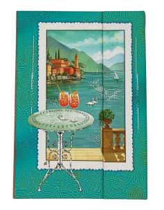 Opakowanie Notatnik A6 TW gładki Panorama jeziora