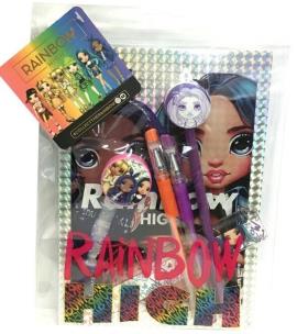 Opakowanie Notatnik duży Rainbow high