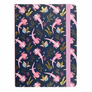 Notatnik midi Aksolotle. Wydawca: Peter Pauper Press. Multiszop.pl Opakowanie Notatnik midi Aksolotle