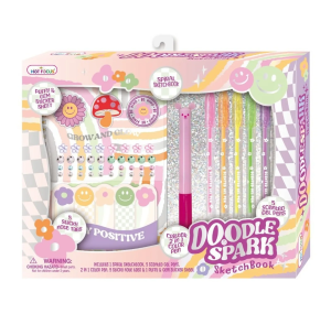 Opakowanie Notatnik na spirali z długopisami Buźki