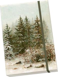 Opakowanie Notatnik ozdobny A5 STNOTE 144 Zimowy las
