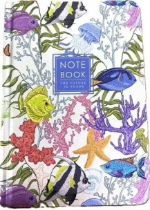 Opakowanie Notatnik ozdobny A6 64 stron kratka TW Ryby