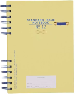 Opakowanie Notatnik Standard Issue No.12 Cobalt + Citron