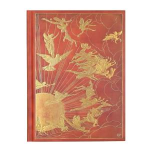 Notatnik szyty Pomarańczowa Księga. Wydawca: Peter Pauper Press. Multiszop.pl Opakowanie Notatnik szyty Pomarańczowa Księga