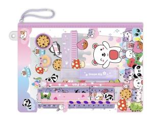 Opakowanie Notatnik w saszetce z akcesoriami Zwierzątka