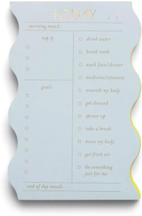 Notatnik Wavy Daily Cloud. Wydawca: Designworks Ink. Multiszop.pl Opakowanie Notatnik Wavy Daily Cloud