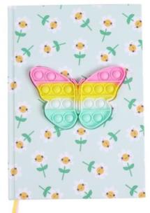 Opakowanie Notatnik z nadrukiem motyl