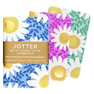 Opakowanie Notatniki Jotter Stokrotki 9x14cm (3szt)