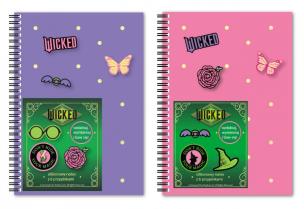 Opakowanie Notes A5/80K z przypinkami Wicked mix