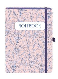 Opakowanie Notes A5 Kratka Botanical kratka kwiatowy