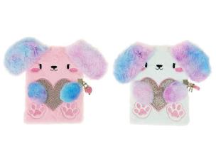 Opakowanie Notes A5 w okładce pluszowej Piesek MIX