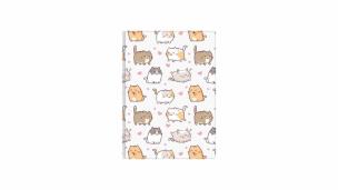 Opakowanie Notes A6 kratka kittens