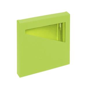 Notes A6 z długopisem limonkowy w pudełku. Wydawca: Antra. Multiszop.pl Opakowanie Notes A6 z długopisem limonkowy w pudełku