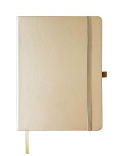 Opakowanie Notes A6 z gumką złoty V-6