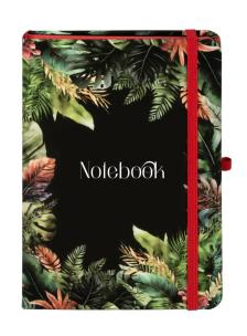 Opakowanie Notes B6 Kratka Botanical tropic