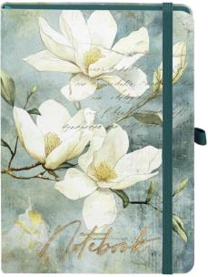 Opakowanie Notes B6 Kratka Botonical Magnolia