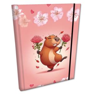 Opakowanie Notes B6 kratka z gumką Soft Touch Dancing Queen