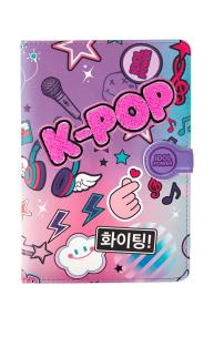 Opakowanie Notes K-Pop A5 z magnetycznym zapięciem Rainbow
