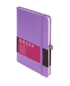 Opakowanie Notes memofix A5 kratka liliowy