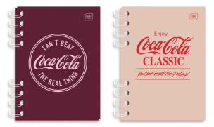 Notes na spirali 80K kratka Coca Cola (10szt). Wydawca: INTERDRUK. Multiszop.pl Opakowanie Notes na spirali 80K kratka Coca Cola (10szt)