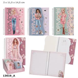 Opakowanie Notesik na spirali Top Model 1szt.mix 13619A