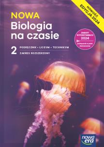 Nowa Biologia na czasie podręcznik 2 liceum i technikum zakres rozszerzony EDYCJA 2025. Autor: Opracowania Zbiorowe. Multiszop.pl Okładka książki Nowa Biologia na czasie podręcznik 2 liceum i technikum zakres rozszerzony EDYCJA 2025