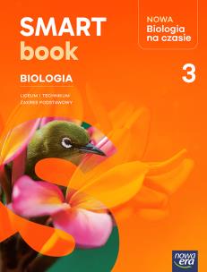 Okładka książki Nowa Biologia NOWA BIOLOGIA NA CZASIE Smartbook część 3 zakres podstawowy EDYCJA 2026