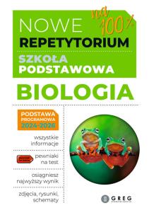 Okładka książki Nowe Repetytorium SP Biologia