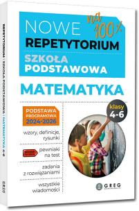 Okładka książki Nowe Repetytorium SP Matematyka kl 4-6
