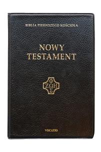 Opakowanie Nowy Testament BPK kieszonkowy czerń