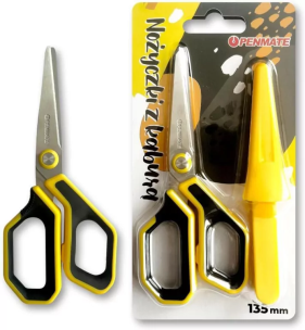 Nożyczki 135mm z kaburą PENMATE. Wydawca: Penmate. Multiszop.pl Opakowanie Nożyczki 135mm z kaburą PENMATE